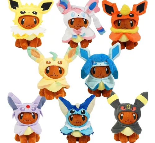 Pelúcias Grandes Evoluções do Eevee – GatoGeek