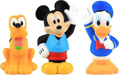 Juego De Juguetes De Baño Disney Junior Mickey Mouse, Incluy