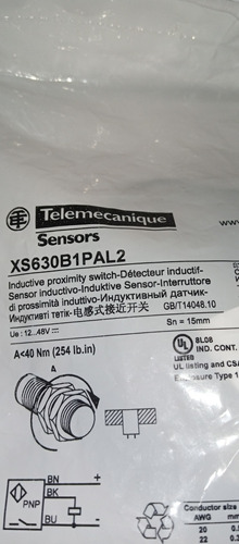 Sensor Inductivo M30  Sn15 Mm 10/48v Telemecanique 