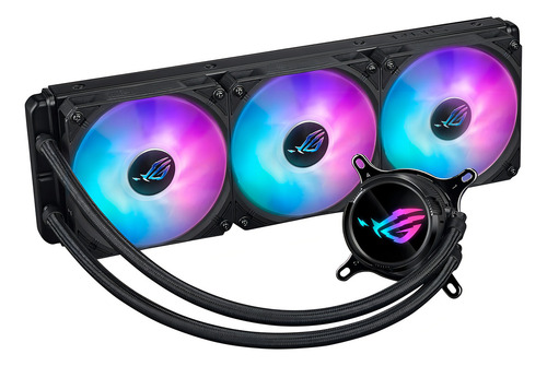 Refrigerador líquido preto Asus Rog Strix Lc Iii 360 Argb