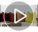Juego De 2 Fundas De Almohada De Terciopelo 56x56 Cm