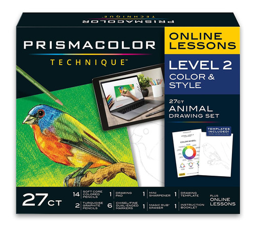 Prismacolor Tecnica Suministro Arte Leccion Digital Juego 2