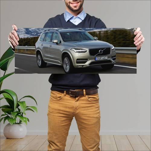 Cuadro 30x80cm Auto 2015 Volvo Xc90 Momentum 300 482