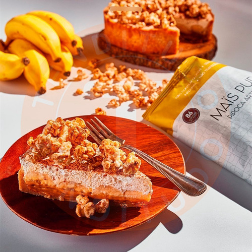 Imagem 5 de 7 de Pipoca Artesanal Mais Pura Sabor Banoffee Caramelo E Banana