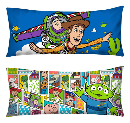 Almohada Súper Jumbo Toy Story Cómic - Providencia Color Azul