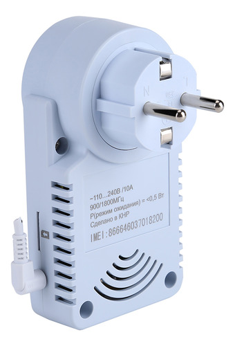 Enchufe De Toma De Corriente Inteligente Gsm, Sensor De Temp