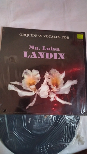 María Luisa Landín Orquídeas Vocales Disco De Vinil Original