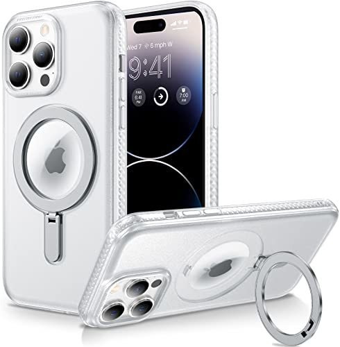 Caka Mag-stand Para iPhone 14 Pro Max Case, Magnetic 1qbzt