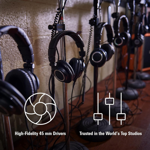 Audífonos Audio-technica Ath-m50x, Con Cable Desmontable