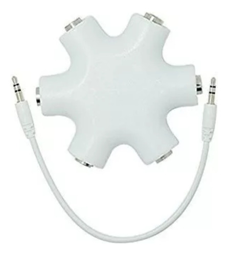 Adaptador Plug 3.5mm 5 Auriculares 