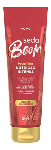 Shampoo Boom Nutrição Seda 250ml
