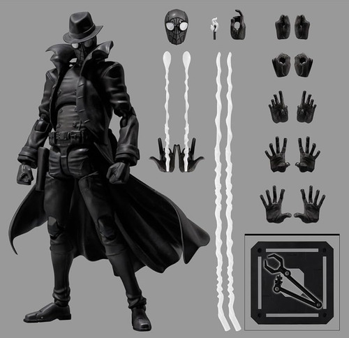 Spider-man Noir Figura De Acción Spiderverse Peter Parker