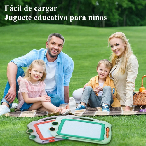 Lj Tablero De Dibujo Magnético Para Mesa Infantil