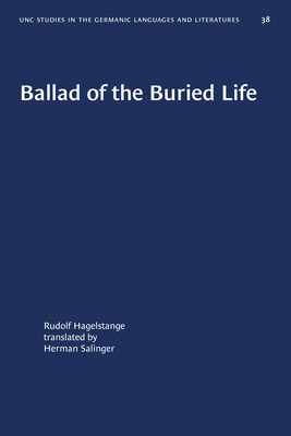 Libro Ballad Of The Buried Life - Hagelstange, Rudolf