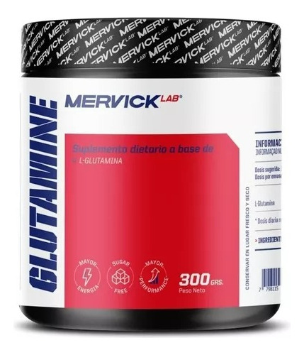 Glutamina 300grs Mervick