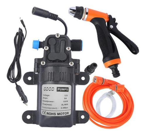 Kit Lavador De Carro Portátil De Alta Pressão Z 12v