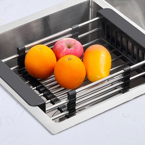 Cuba Dupla Inox Quadrada Gourmet Cozinha 88x40 Válvula Sq882