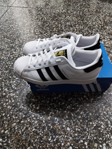 adidas Superstar Blancos Talle 9 Us 1solo Uso, Impecables