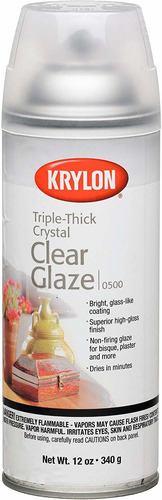 Krylon Acrylic Spray Paint Crystal Clear In -ounce Pack