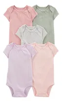 Comprar Paquete 5 Pañaleros De Manga Corta De Bebé 1r036210 Carters®