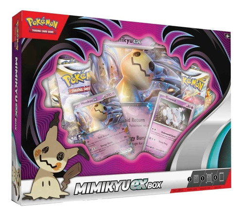 Caja Cartas Pokémon Tcg: Mimikyu Ex Box En Inglés