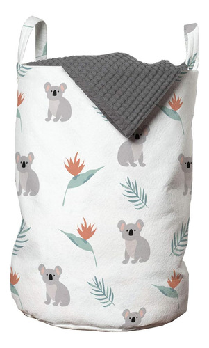 Bolsa Ropa Sucia Koala, Animal Australiano Estampado De...