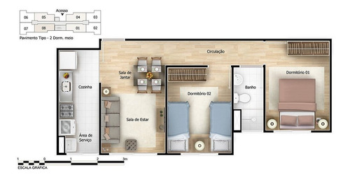 Apartamento À Venda No Bairro Jardim Gilda Maria - São Paulo/sp - O-16861-27580