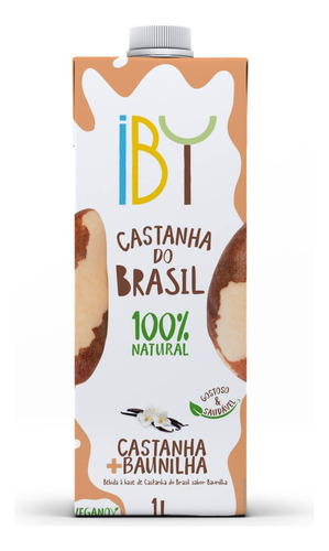 Bebida Vegetal Castanha E Baunilha 1l Iby Foods