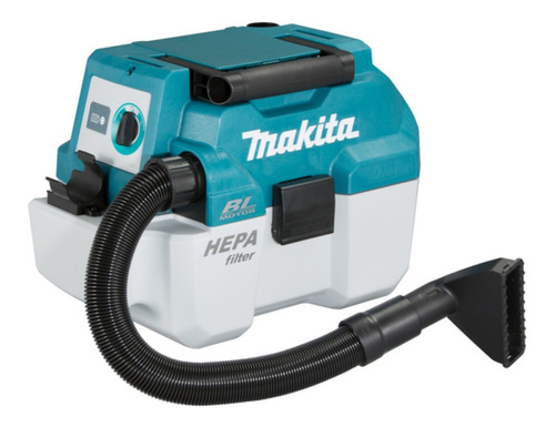 Aspiradora inalámbrica Trineo Makita DVC750LZ 7.5L  turquesa 