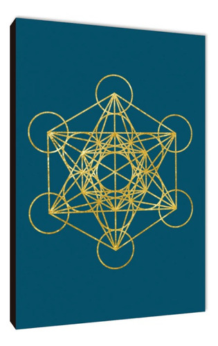 Cuadros Poster Cubo De Metatron Xl 33x48 (dme (12)