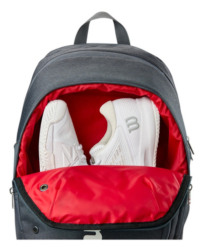 Backpack Wilson Tour Negra 2025 2 Raquetas Color Negro
