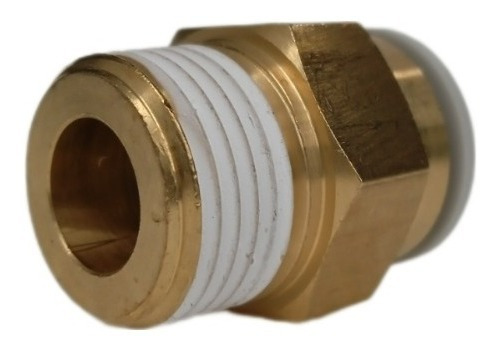 Kq2h12-03as Conector Macho Recto Kq2h12 Smc (3pza)