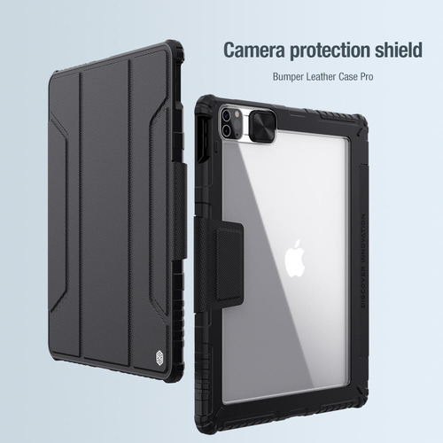 Smart Case Nillkin iPad Pro 12.9 2021 M1 Protector Cámara