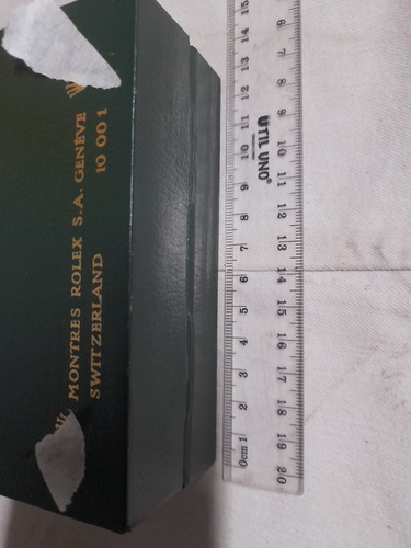 Estuche Reloj Roleex Verde Musgo (Usado)