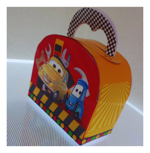 Kit Lembrancinha Carros Maletinha Personalizada