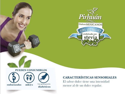 Mermelada Sin Azúcar Pirhuán Sabores Surtidos Caja 12 Piezas