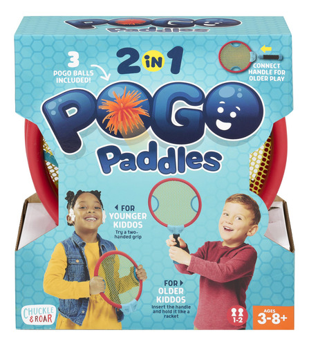 Palas Pogo 2 En 1 Juego De Volea Al Aire Para Niños