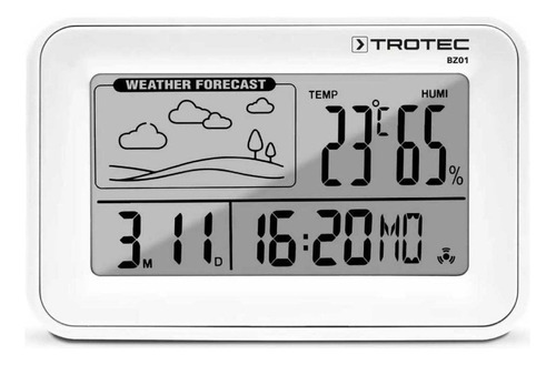 Termohigrometro 4 En 1 De -10+50 °c, Alarma/temp Trotec Bz01