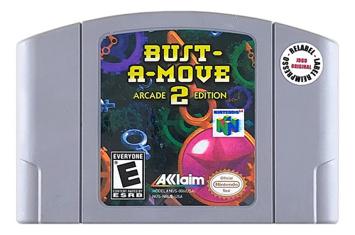 Bust A Move 2 Arcade Edition Original Nintendo 64 N64