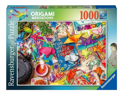 Rompecabezas 1000 Piezas Ravensburger - Meditáción Y Origami