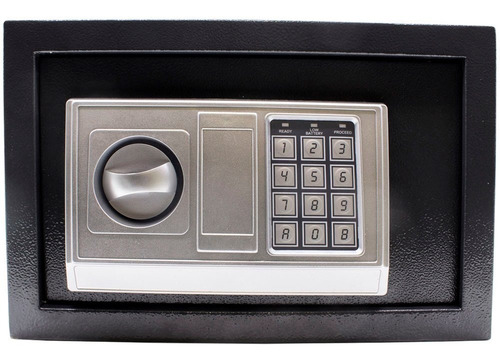 Cofre Eletrônico Digital Preto 31x20x20cm Outlet Promoção