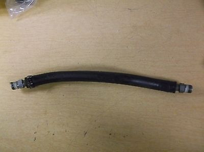 Harley Davidson 12  Black Hose W/ Connectors On Each End Mmp