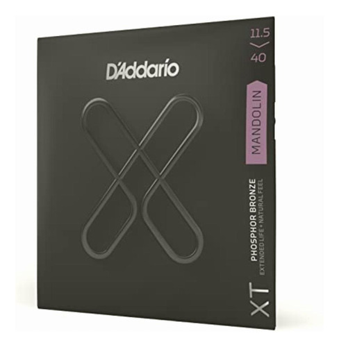 D'addario Mandolin Strings Coated Mandolin Strings Xt