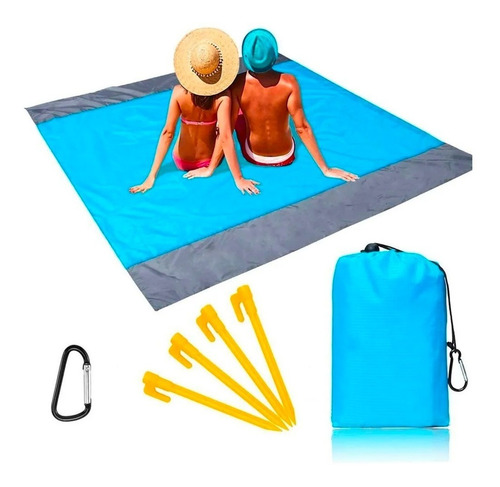 Alfombra Impermeable Portátil Para Playa, Pícnic