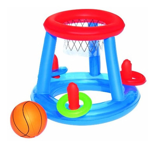 Juego Inflable Pileta Baloncesto Basket Basketball Env 52190