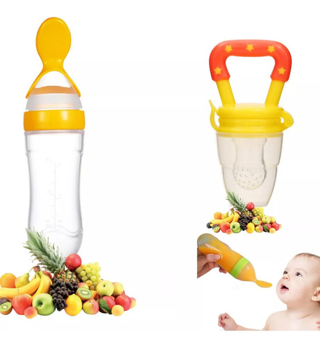 Chupón Alimentador De Fruta Para Papilla De Bebé