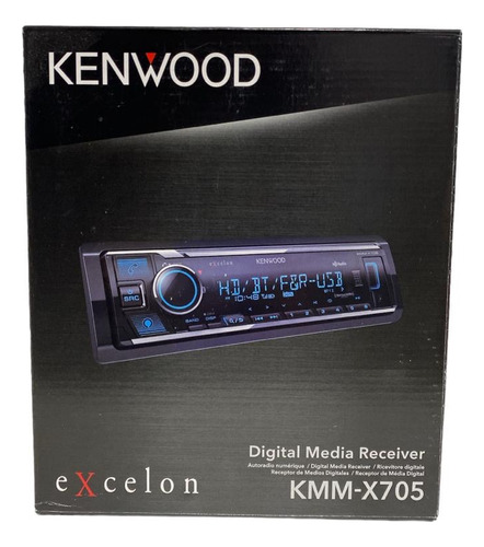 Radio Para Carro Kenwood Excelon Kmm-x705