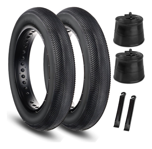 Hycline E-bike Fat Tire Replacement Set: Neumaticos De Bicic