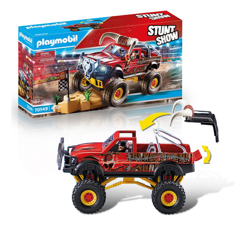 Playmobil 70549 Show Acrobacias Camion Toro Pr