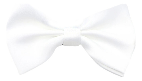 Corbata De Moño Hombre Satin - Colores - Grin Accs Color Blanco Diseño De La Tela Lisa